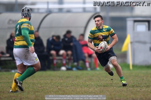 2018-11-11 Chicken Rugby Rozzano-Caimani Rugby Lainate 130